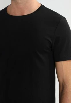 Pier One Hombre 2 PACK - Camiseta Básica - Black -PIER ONE Ventas 52e7e31294f348899fa5797a92d8bc1b