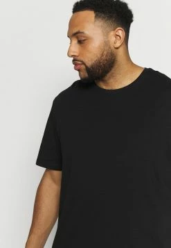 Pier One Hombre 2 PACK - Camiseta Básica - Black -PIER ONE Ventas 534694f073cd4cafaa153bf3f6a29fa1