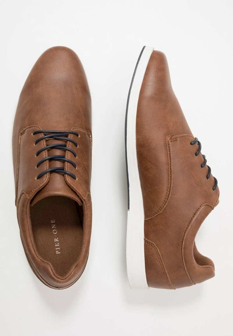Pier One Hombre Zapatos Con Cordones - Cognac 4 Pier One Hombre Zapatos Con Cordones - Cognac - Imagen 2