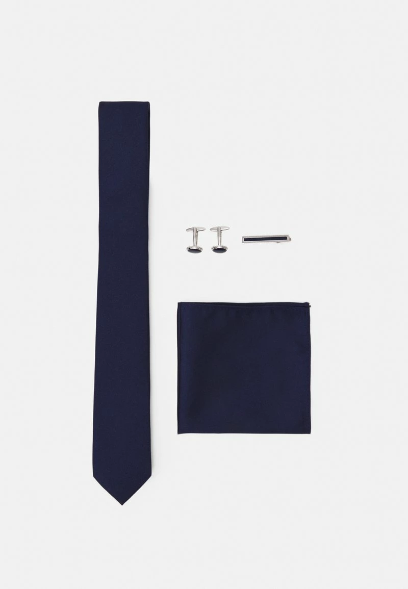 Pier One Hombre SET - Pañuelo De Bolsillo - Dark Blue 3 Pier One Hombre SET - Pañuelo De Bolsillo - Dark Blue
