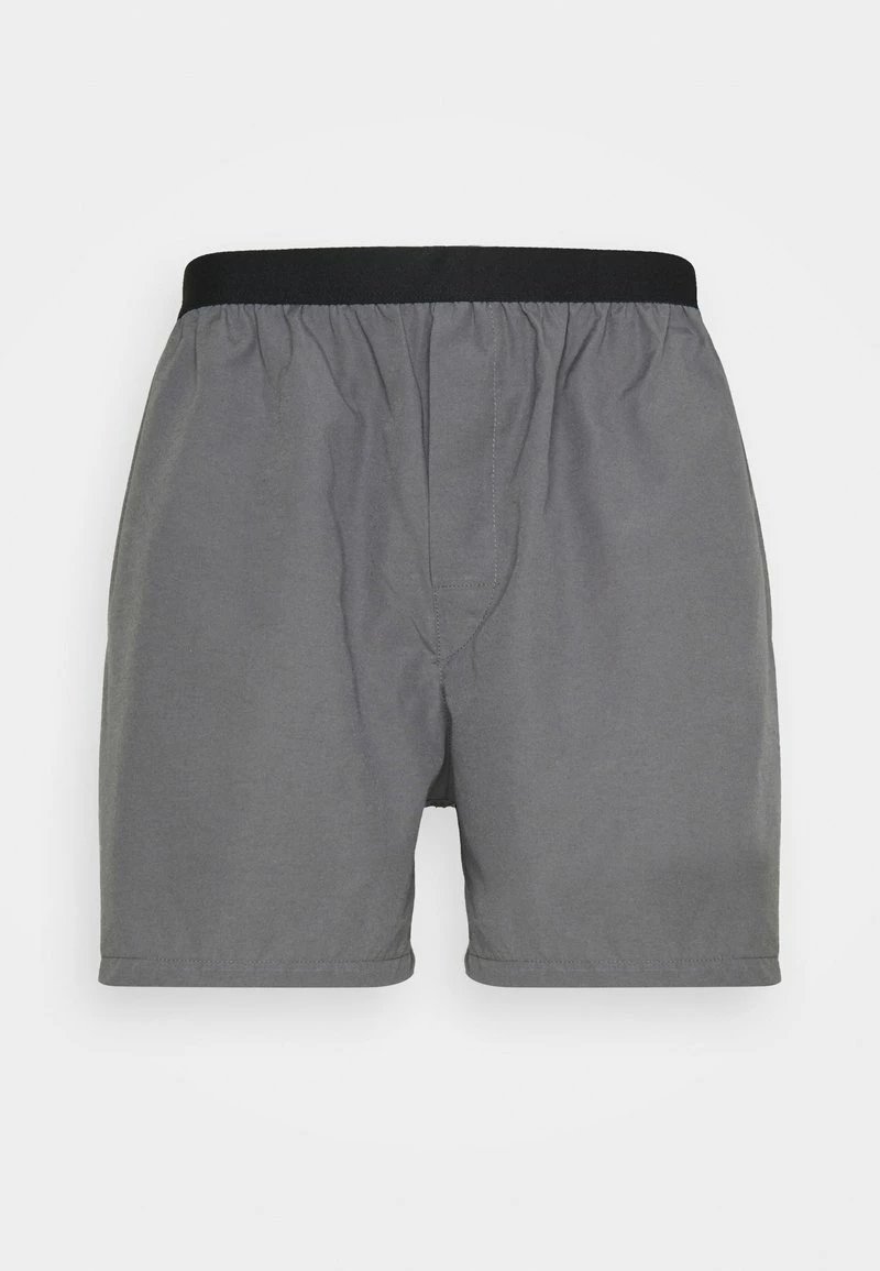 Pier One Hombre 3 PACK - Boxer - Dark Grey/black 4 Pier One Hombre 3 PACK - Boxer - Dark Grey/black - Imagen 2