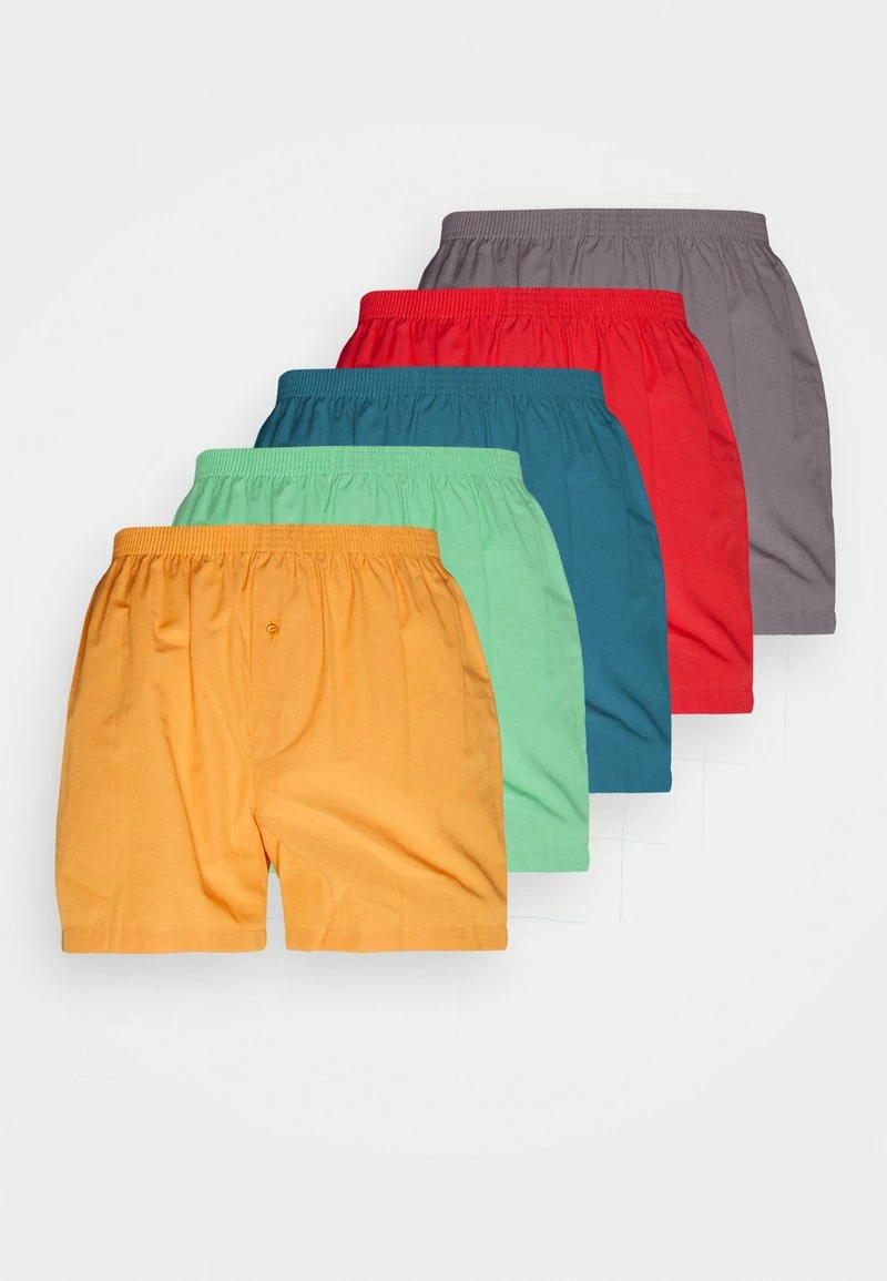 Pier One Hombre 5 PACK - Boxer - Blue/green/purple 3 Pier One Hombre 5 PACK - Boxer - Blue/green/purple