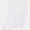 Pier One 5 PACK - Calcetines - White, Hombre -PIER ONE Ventas 5aa71383ec8a4512b8789cc95c466baf