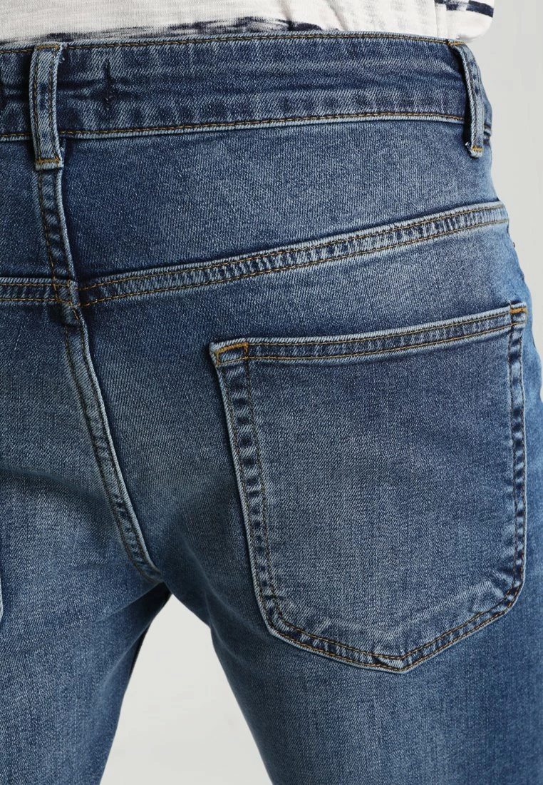 Pier One Hombre Vaqueros Pitillo - Dark Blue Denim 7 Pier One Hombre Vaqueros Pitillo - Dark Blue Denim - Imagen 5
