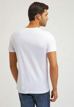 Pier One 2 PACK - Camiseta Básica - White/black, Hombre -PIER ONE Ventas 5aed355507e44010828824c23af43b99
