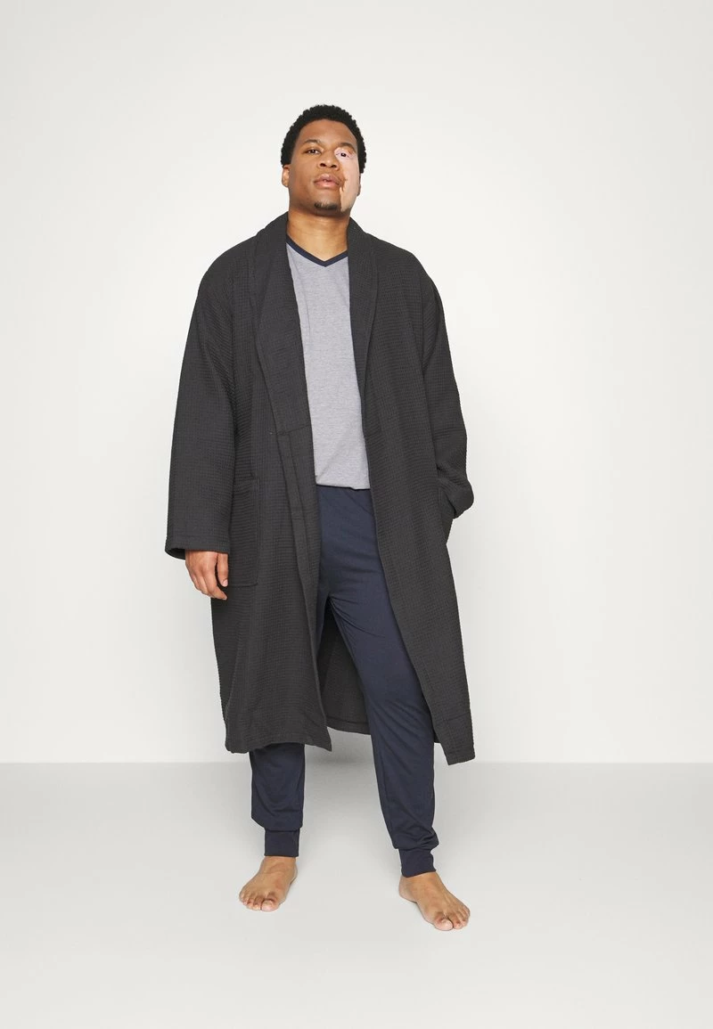 Pier One Hombre Albornoz - Black 4 Pier One Hombre Albornoz - Black - Imagen 2