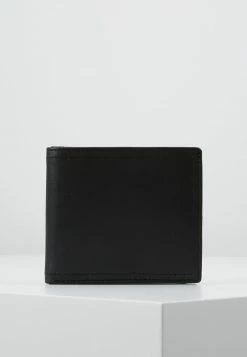 Pier One Hombre LEATHER - Monedero - Black