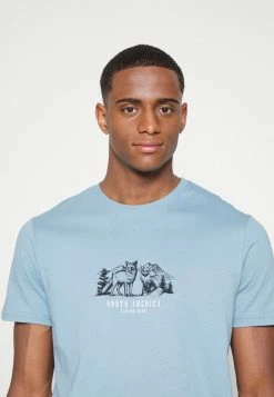 Pier One GRAPHIC T-SHIRT - Camiseta Estampada - Dark Blue, Hombre -PIER ONE Ventas 5c83eb0307334aa68232b51e6ce87949