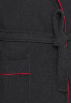 Pier One Hombre Albornoz - Black/red -PIER ONE Ventas 5ec180ec9059472bac869a3b516d20a1