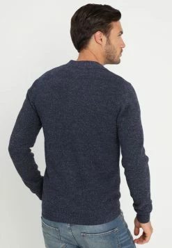 Pier One Hombre Chaqueta De Punto - Mottled Blue -PIER ONE Ventas 5fa57288ec2f44118f44ca7586a11d24