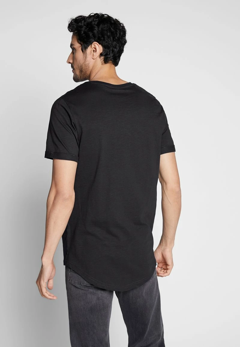Pier One Hombre Camiseta Básica - Black 5 Pier One Hombre Camiseta Básica - Black - Imagen 3