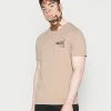 Pier One Hombre Camiseta Estampada - Light Brown -PIER ONE Ventas 61500380072846a98bdd76319a89c9f3