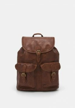 Pier One Unisexo UNISEX - Mochila - Dark Brown