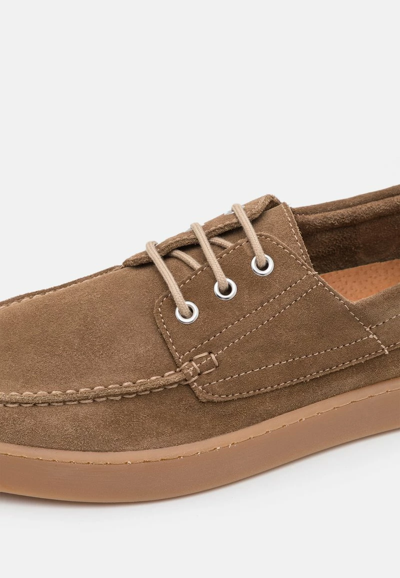 Pier One Hombre LEATHER - Zapatillas - Taupe 8 Pier One Hombre LEATHER - Zapatillas - Taupe - Imagen 6