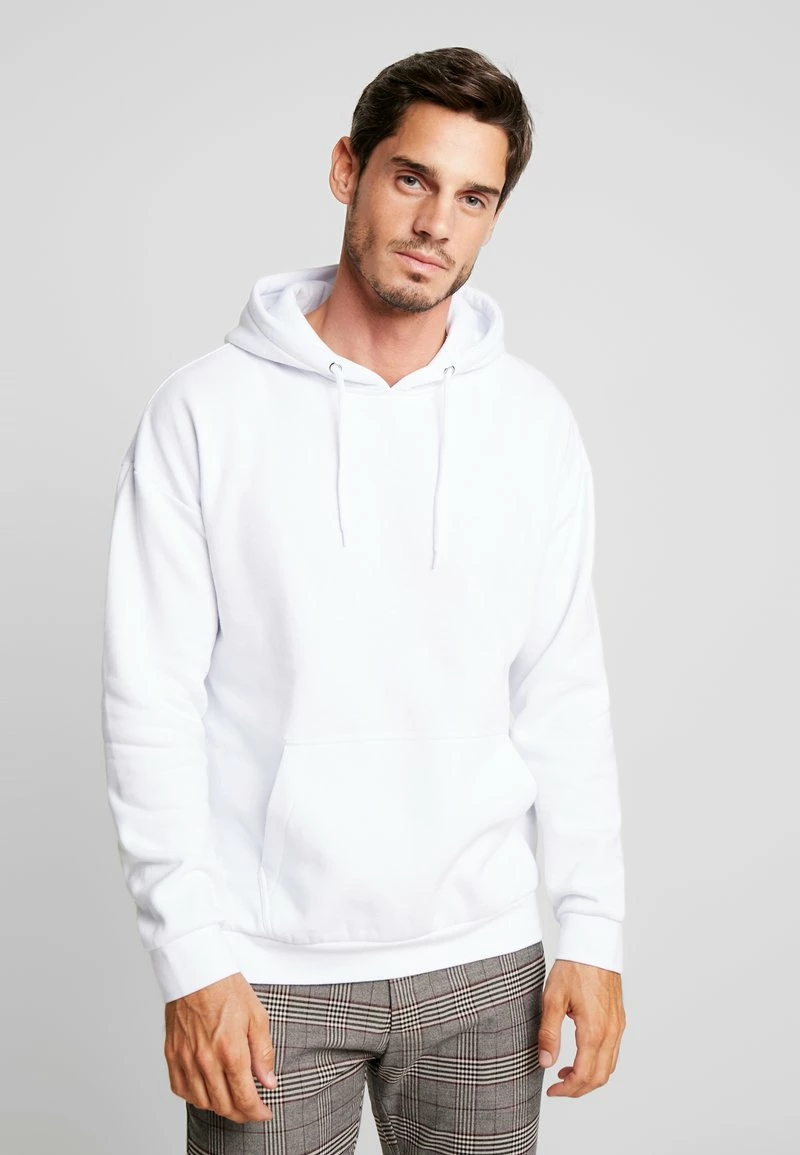 Pier One Hombre PLAIN SKATER HOODY - Jersey Con Capucha - White 3 Pier One Hombre PLAIN SKATER HOODY - Jersey Con Capucha - White