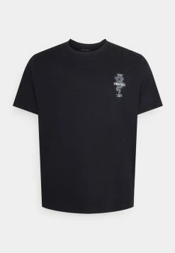 Pier One Hombre Camiseta Estampada - Black