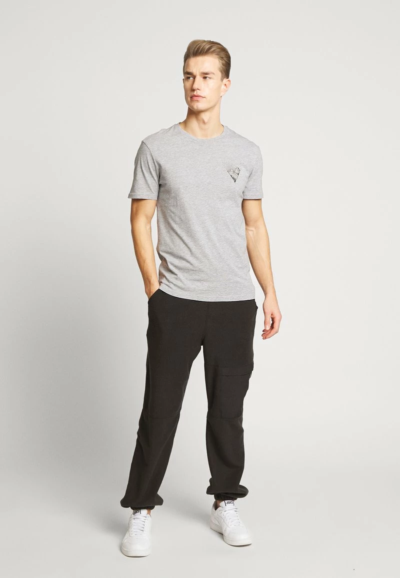 Pier One Hombre Camiseta Estampada - Mottled Grey 4 Pier One Hombre Camiseta Estampada - Mottled Grey - Imagen 2