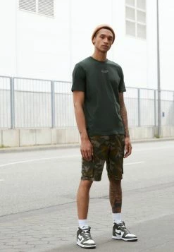 Pier One Hombre Shorts - Dark Green