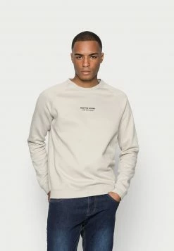 Pier One Hombre CRAFTED GOODS CREW - Sudadera - Off-white