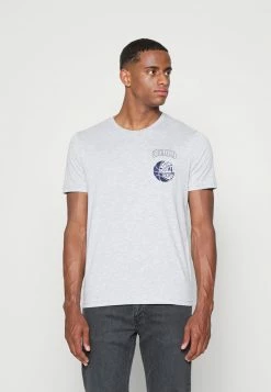 Pier One Hombre GRAPHIC T-SHIRT - Camiseta Básica - Mottled Grey -PIER ONE Ventas 66beeee78514494795bf7611c18f92f6