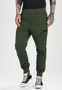 Pier One Hombre Pantalones Cargo - Dark Green