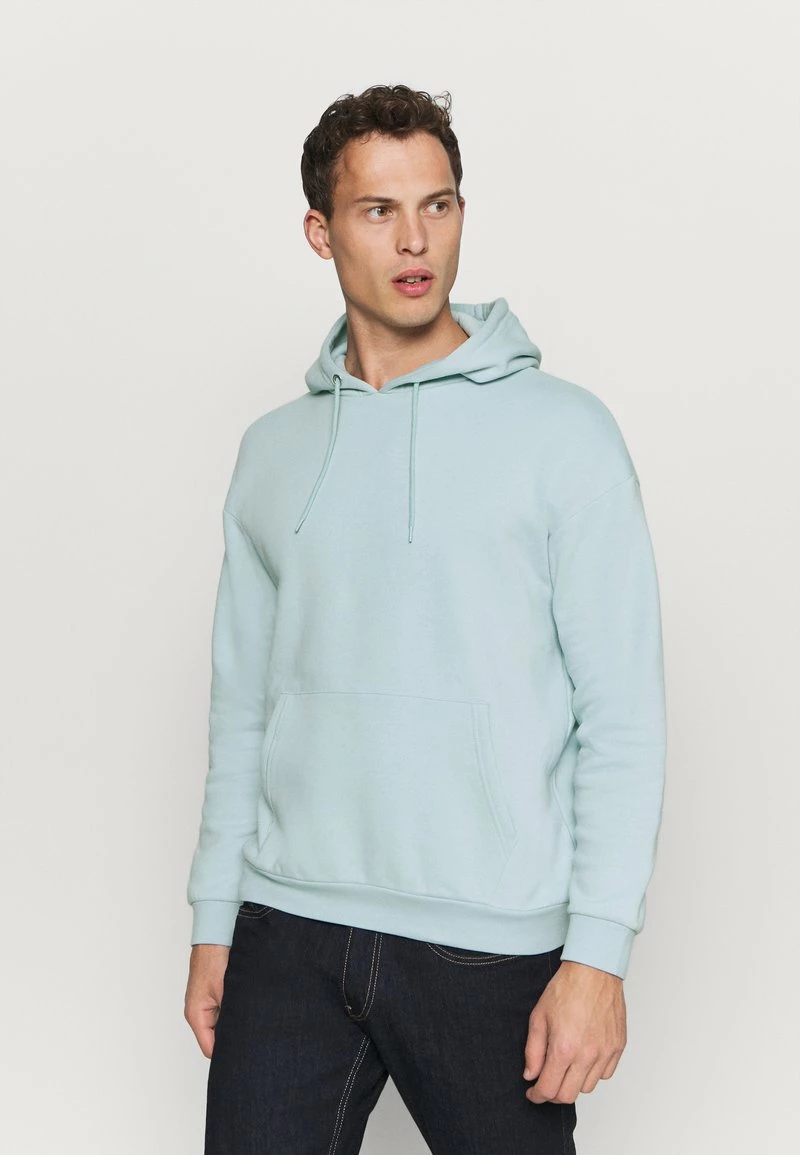 Pier One Hombre PLAIN SKATER HOODY - Jersey Con Capucha - Light Blue 3 Pier One Hombre PLAIN SKATER HOODY - Jersey Con Capucha - Light Blue