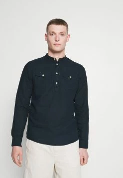 Pier One Hombre Camisa - Dark Blue