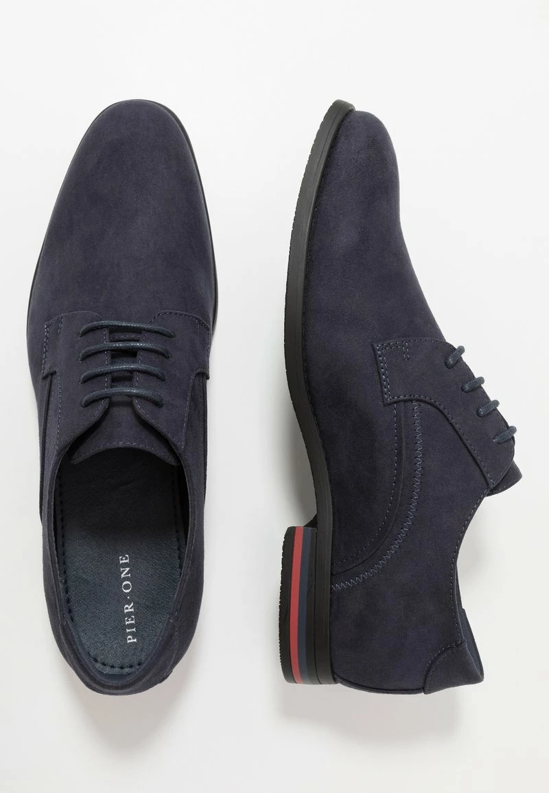 Pier One Zapatos Con Cordones - Dark Blue, Hombre 4 Pier One Zapatos Con Cordones - Dark Blue, Hombre - Imagen 2
