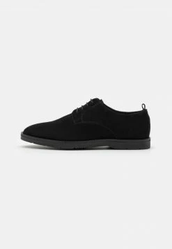 Pier One Hombre LEATHER - Zapatos De Vestir - Black