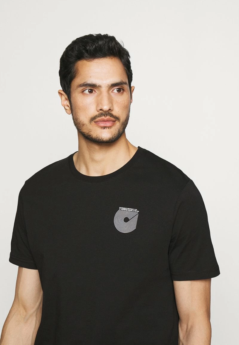 Pier One Camiseta Estampada - Black, Hombre 6 Pier One Camiseta Estampada - Black, Hombre - Imagen 4