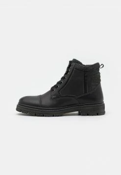 Pier One Hombre Botines Con Cordones - Black