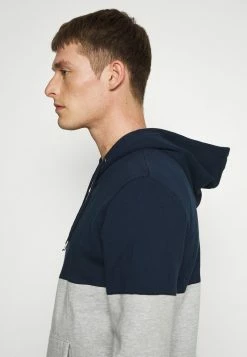 Pier One Hombre Sudadera Con Cremallera - Mottled Grey/dark Blue -PIER ONE Ventas 6b7e68c003ee4dfe8ced6285454da6cb