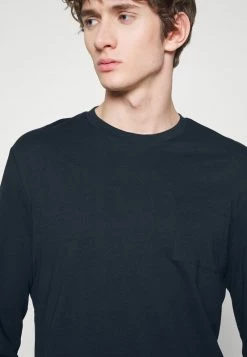 Pier One Camiseta De Manga Larga - Dark Blue, Hombre -PIER ONE Ventas 6be8ab8c282d4f2890dee98beebf7cd6