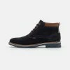 Pier One Hombre LEATHER - Botines Con Cordones - Dark Blue -PIER ONE Ventas 6c71c0dd7b5b46df994ee1ae22ce3273