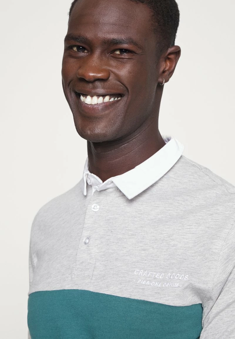 Pier One Hombre Camiseta De Manga Larga - Mottled Grey 7 Pier One Hombre Camiseta De Manga Larga - Mottled Grey - Imagen 5