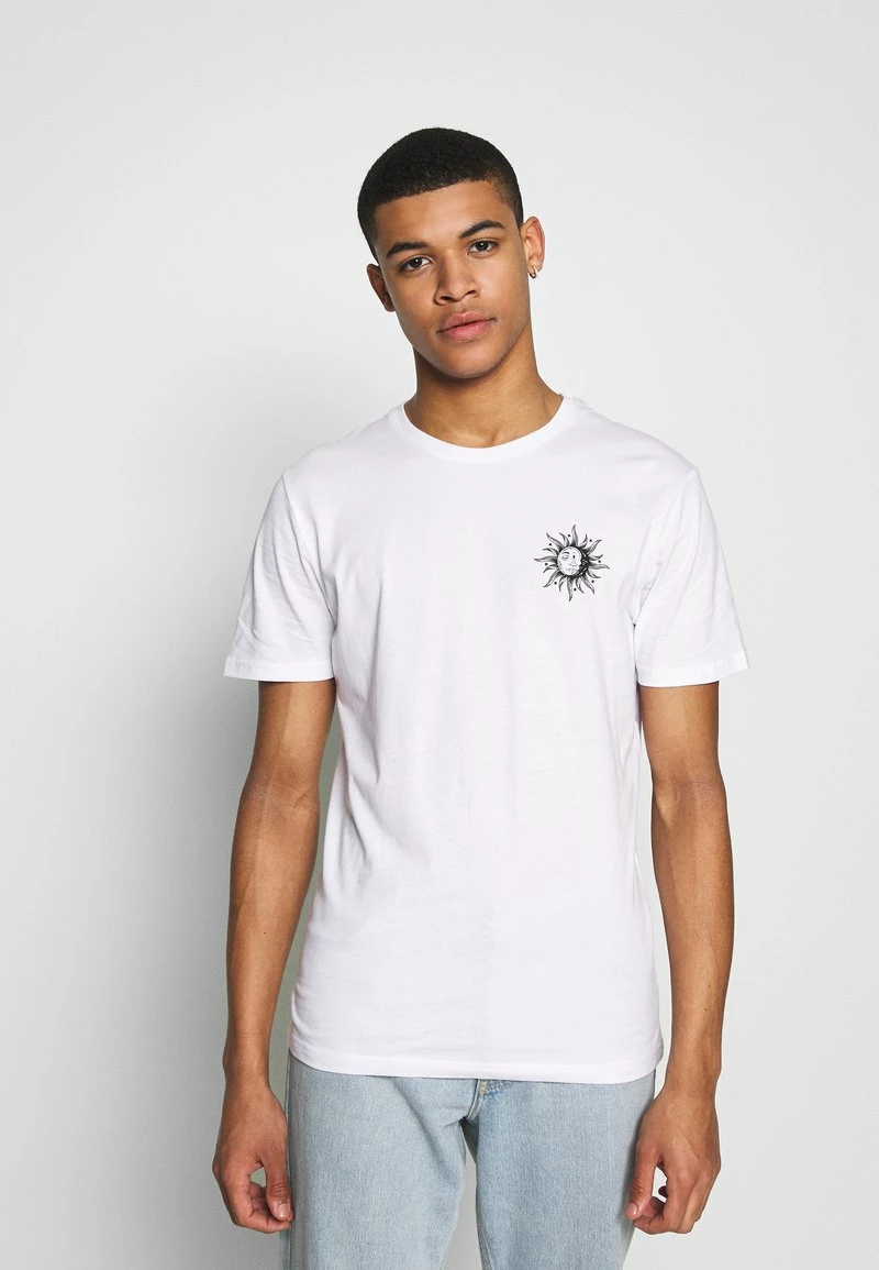 Pier One Hombre SUN MOON TEE - Camiseta Estampada - White 3 Pier One Hombre SUN MOON TEE - Camiseta Estampada - White