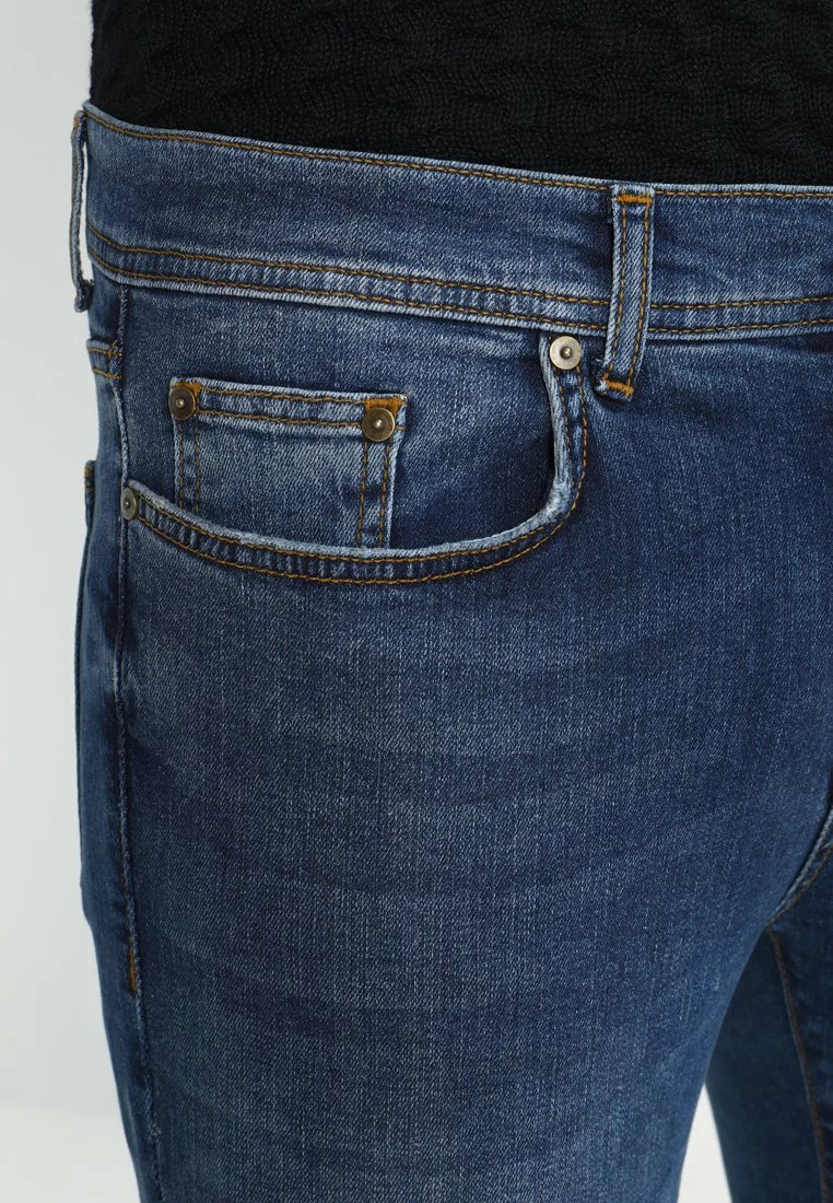 Pier One Hombre Vaqueros Slim Fit - Mid Blue Denim 6 Pier One Hombre Vaqueros Slim Fit - Mid Blue Denim - Imagen 4