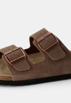 Pier One Unisexo LEATHER UNISEX - Sandalias Planas - Stone -PIER ONE Ventas 6f60895d0404408486c31e9d1af5bd53