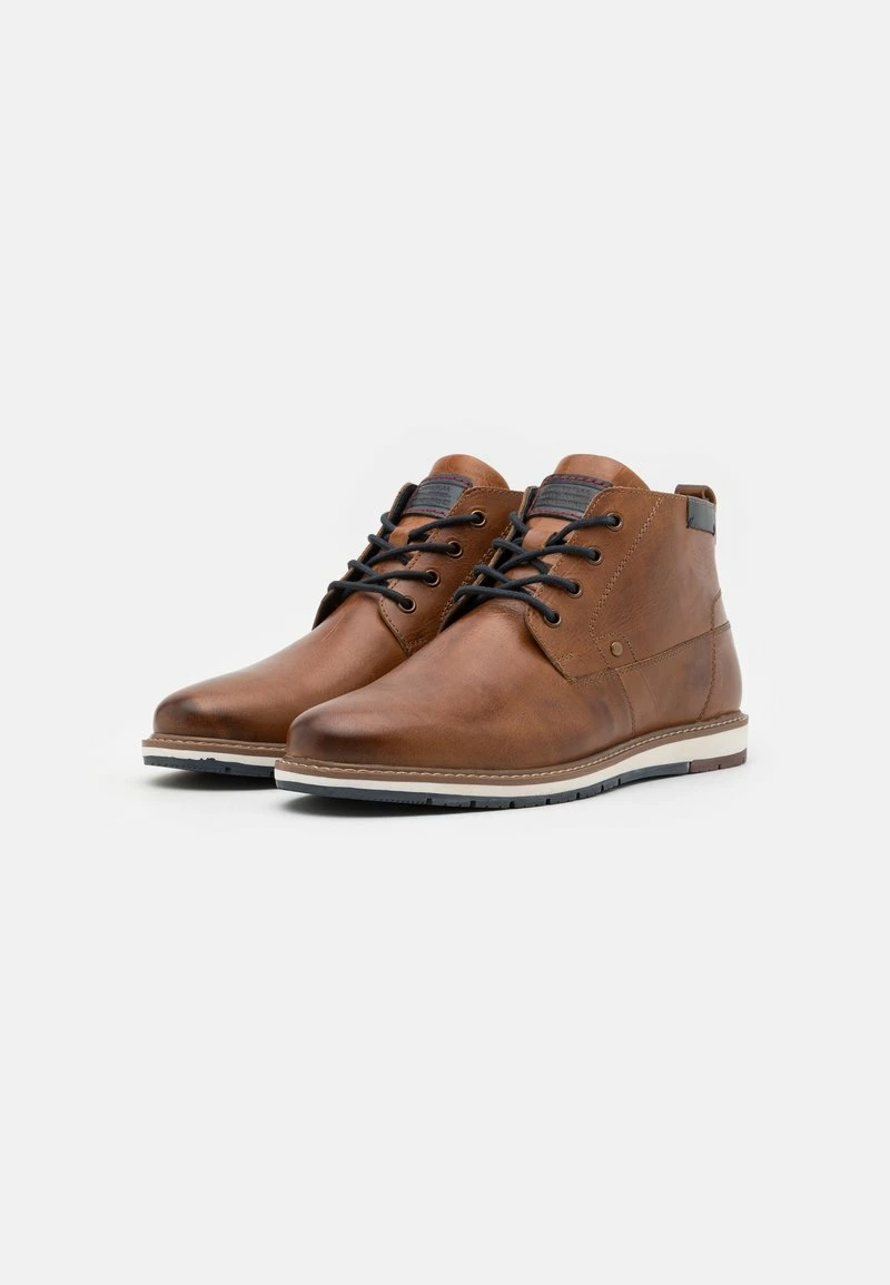 Pier One Hombre LEATHER - Botines Con Cordones - Cognac 4 Pier One Hombre LEATHER - Botines Con Cordones - Cognac - Imagen 2