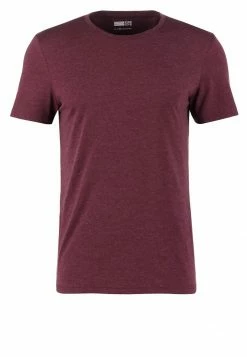 Pier One Hombre Camiseta Básica - Bordeaux Melange -PIER ONE Ventas 70d93fbfbfcb418dbb72dc1b82e9413f