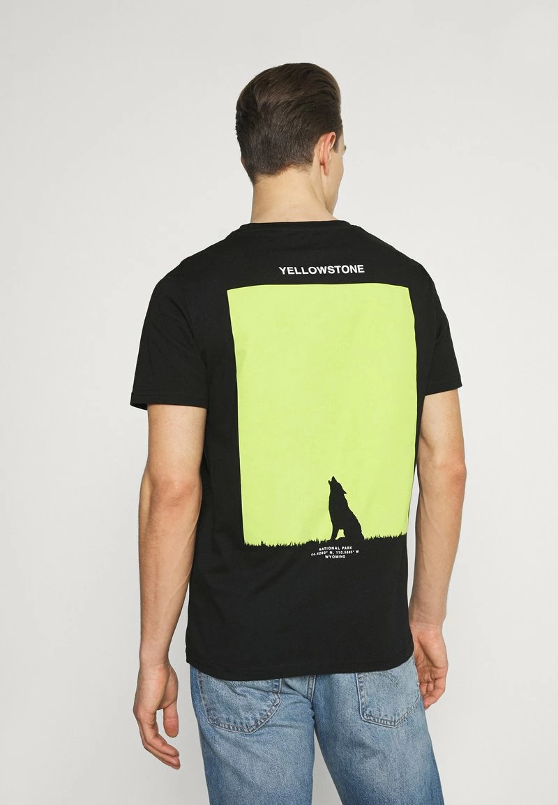 Pier One Hombre Camiseta Estampada - Black 3 Pier One Hombre Camiseta Estampada - Black