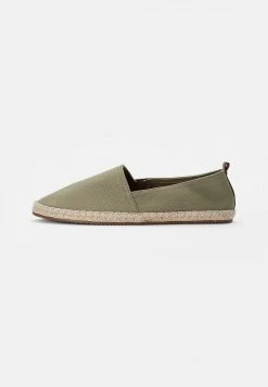 Pier One Unisexo RENA ESPADRILLE UNISEX - Alpargatas - Olive
