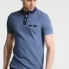 Pier One Hombre Polo - Blue Melange -PIER ONE Ventas 731fc76e5f284bc69cc9cbc7e05ffffa