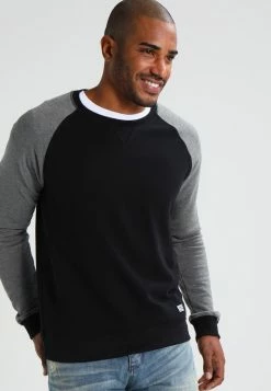 Pier One Sudadera - Grey Melange/black, Hombre