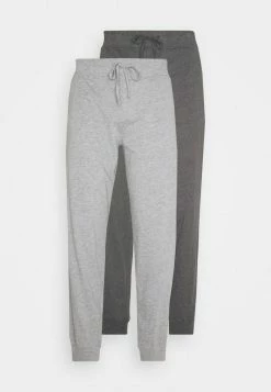 Pier One Hombre 2 PACK - Pantalón De Pijama - Mottled Dark Grey/mottled Grey -PIER ONE Ventas 7438e3af94d84f41a7e5cef68ab55737