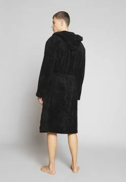 Pier One Hombre Albornoz - Black -PIER ONE Ventas 75a98de977234435b0a886383a91af9e