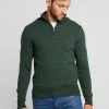 Pier One Hombre Jersey De Punto - Mottled Dark Green