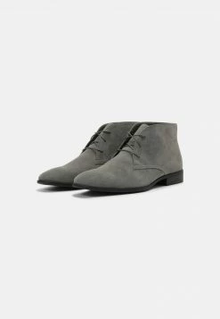 Pier One Hombre Zapatos Con Cordones - Grey -PIER ONE Ventas 76f218212f704f7b9509cf34fe4624ce