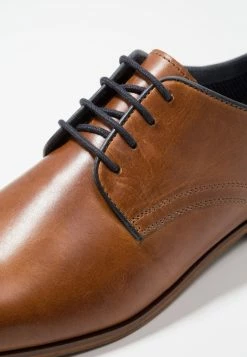 Pier One Hombre LEATHER - Zapatos Con Cordones - Cognac -PIER ONE Ventas 76f5be79c98c4f9fbba21d9f9fd73790