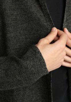 Pier One Chaqueta De Punto - Black/olive, Hombre -PIER ONE Ventas 77cc56baa8d64ff08fd27eaa2cfca327